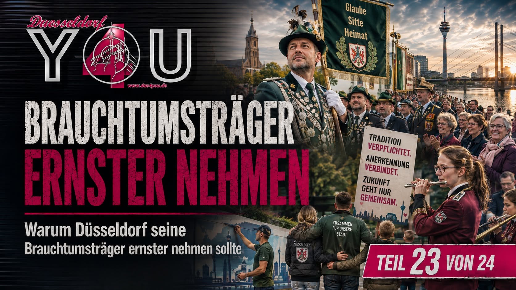 Brauchtumsträger ernster nehmen: Warum Düsseldorf seine Brauchtumsträger ernster nehmen sollte