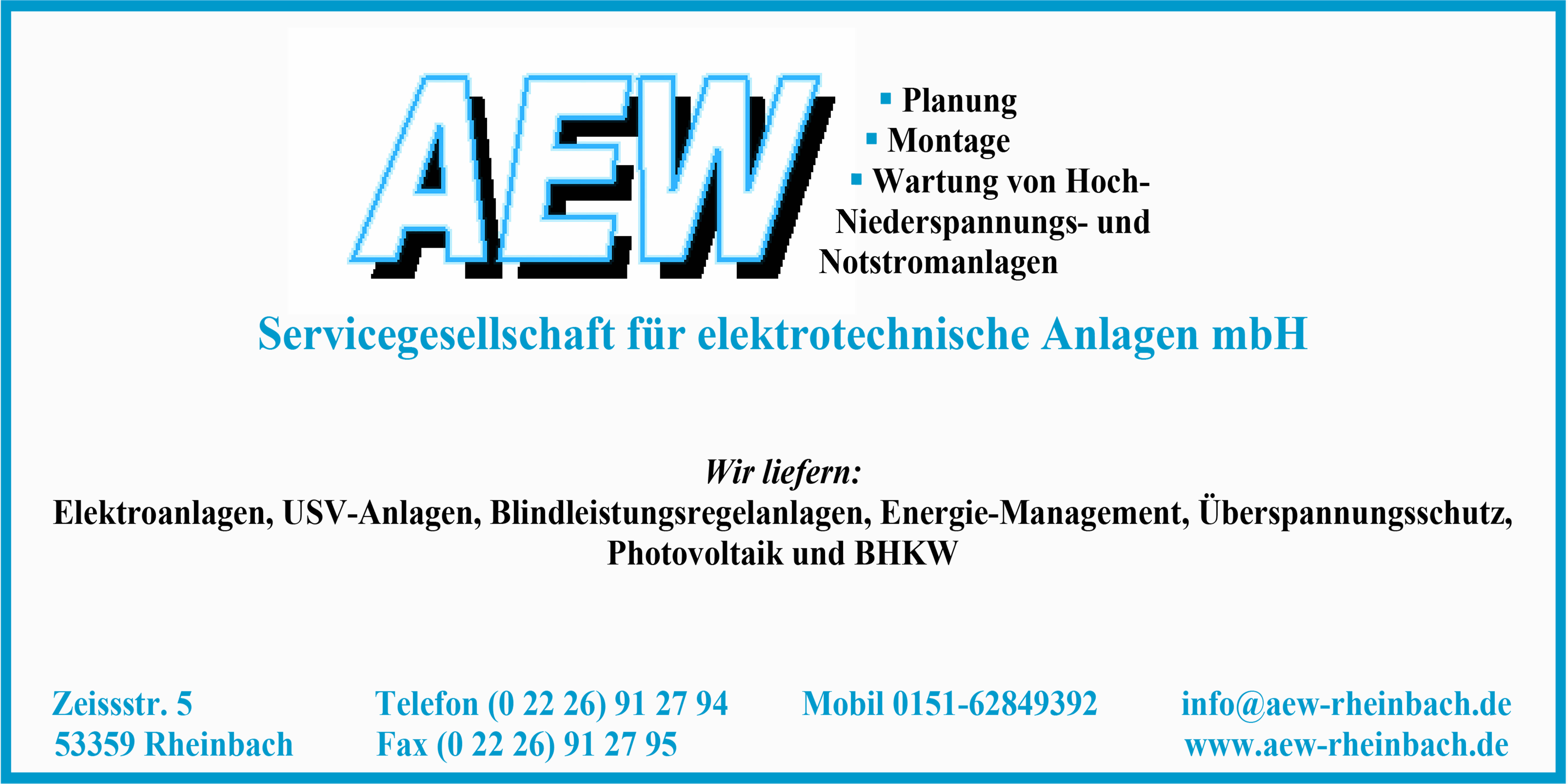 AEW Rheinbach