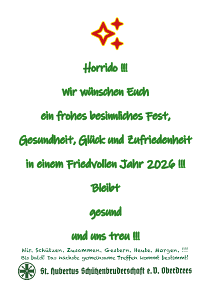 2025 Weihnachts- und Neujahrsgrüße